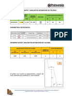 Modelamiento y Analisis de Estabilidad de Taludes (84+300)