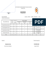 Table of Specification: Acad Form No. 41