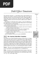 Chapter 10 Field Effect Transistors PDF