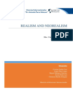 REALISM AND NEOREALISM IN INTERNATIONAL RELATIONS