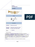 Trompeta: instrumento de viento metal