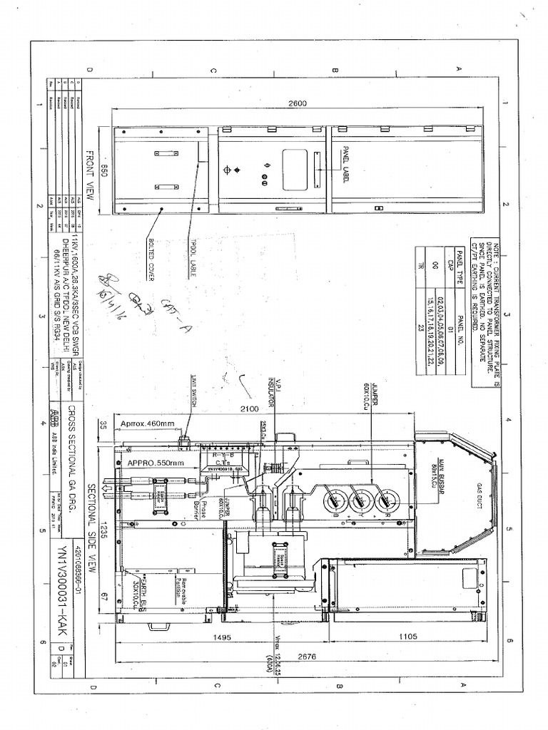 11kV Switchgear Component List | PDF | Relay | Power Supply