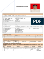 Form Daftar Riwayat Hidup Isnaini Fahru Razi