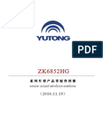 Yutong ZK6852HG Parts Catalog PDF