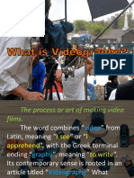 M1-What Is Videography