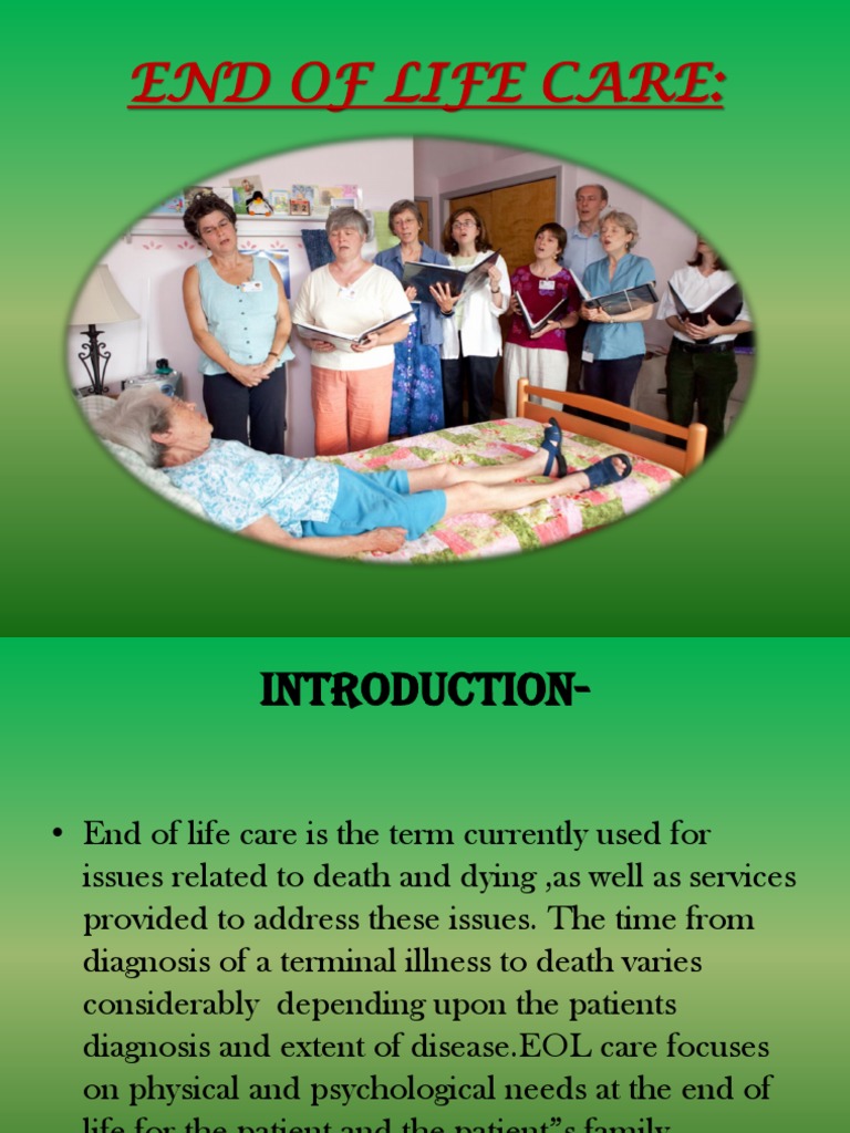Final End of Life Care | Download Free PDF | Palliative Care | Terminal ...
