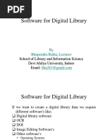 Digital Library Software