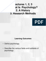 Lecture1,2&3intro,History&Researchmethods