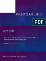 Diabetes Mellitus