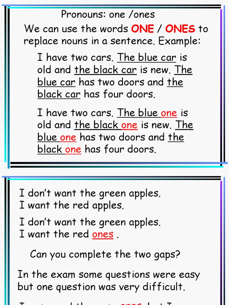 ONE Ones: One One One One | PDF | Languages | Language Arts & Discipline