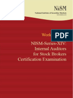 NISM Series XIV Internal Auditors For Stock Brokers December 2018 PDF