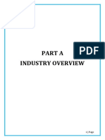 Part A Industry Overview: 1 - Page