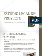 Estudio Legal Del Proyecto