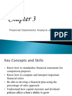 Financial Statements Analysis and Financial Models