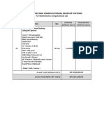 Proposal For High Computational Deskto Systems