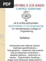 Control Surveying r