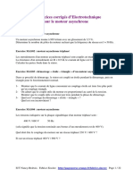 Exercices Moteur Asynchrone PDF