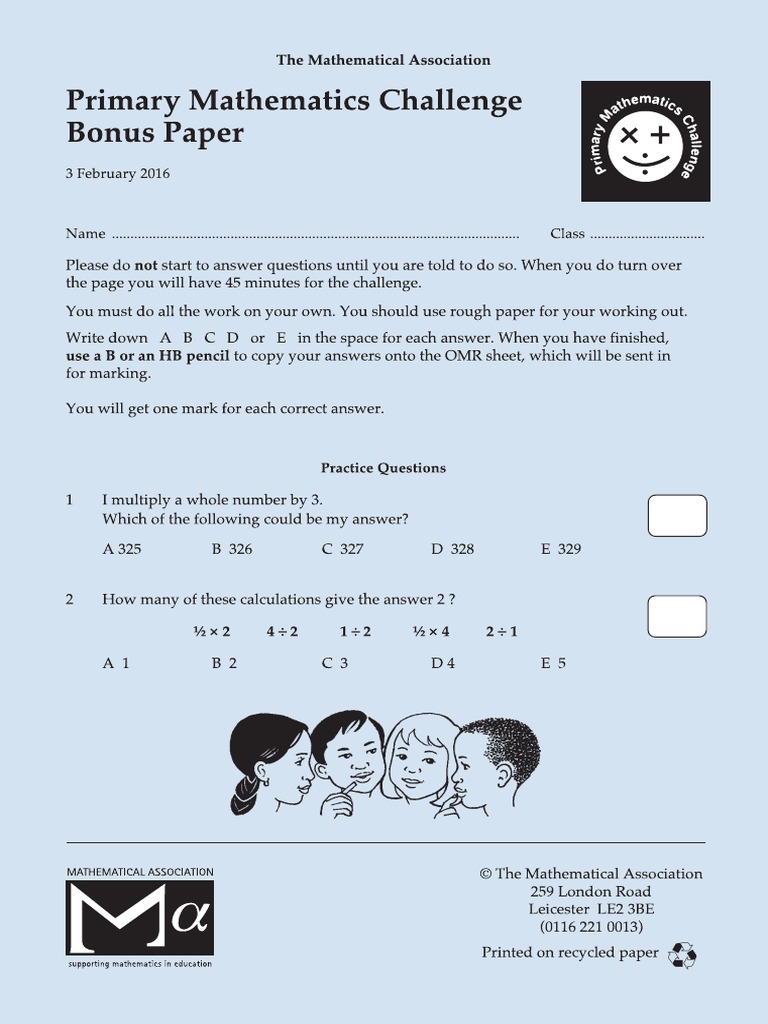 PMC Bonus Round Feb 2016 Final Version | PDF