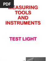  Measuring Tools and Instruments in  EIM