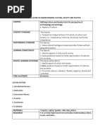 Teaching Guide in Understanding Culture, Society and Politics Content