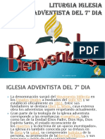 Liturgia Iasd - Parte 1