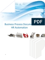 Business Process Document HR Automation