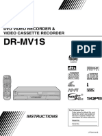 Dr-Mv1S: DVD Video Recorder & Video Cassette Recorder