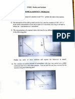 Itrne: Chemical Kinetics - Problems