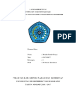 Laporan Praktikum Instrumen Biomol Semester 1 Analis Kesehatan