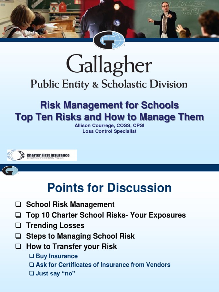 School Risk Management Strategies | PDF | Risk Management | Workers ...
