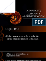 Conflicto, Diálogo y Argumentación