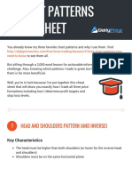 3 Chart Patterns Cheat Sheet PDF