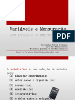 Nivel de Mensuracao de Variaveis PDF