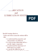Lubrication and Lubrication System