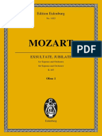 Oboe 1 - Exsultate, Jubilate, Mozart PDF