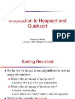 Heap Sort and Quick Sort-2