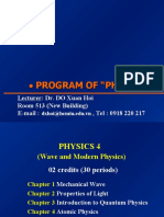 Physics 4 Chapter on Mechanical Waves