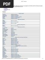 ABAP - Cheatsheet