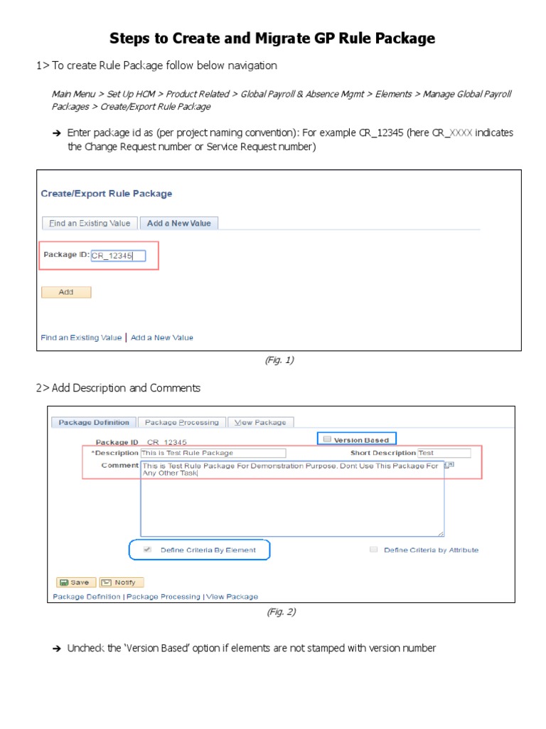 Global Payroll Rule Package Guide | PDF | Scripting Language | Computer ...