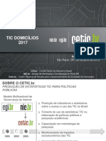 Tic Domicilios 2017 Coletiva de Imprensa