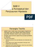 Bab 5 Kerangka Teoritis Dan Penyusunan Hipotesis