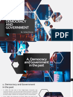 Democracy and Government 