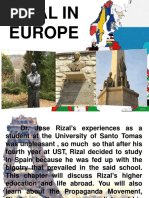 Rizal in Europe