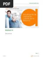 LABORAL - Módulo 3 Descansos