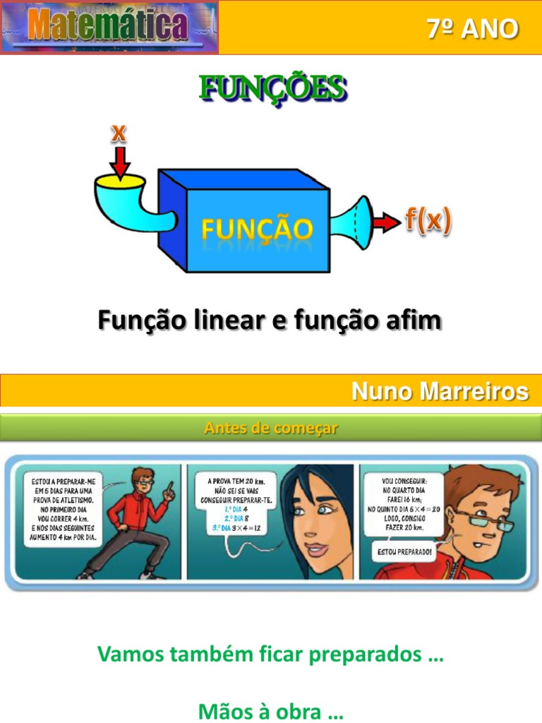 2 3 Funcao Linear e Funcao Afim | PDF | Função (Matemática) | Mapa linear