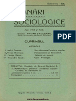 Insemnari Sociologice anul II, nr. 7, octombrie 1936