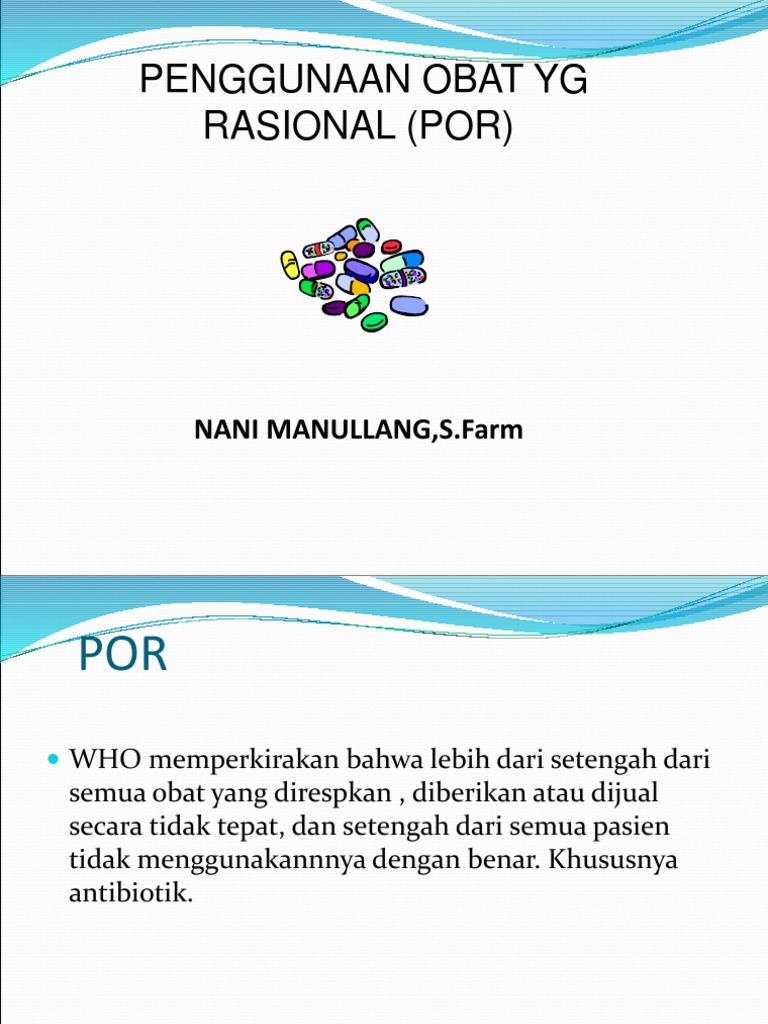Penggunaan Obat Rasional | PDF