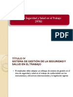 Ley de Seguridad y Salud en El Trabajo