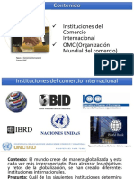 Instituciones Del Comercio Internacional OMC (Organización Mundial Del Comercio)