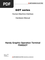 GOT Series: Human-Machine-Interface Hardware Manual